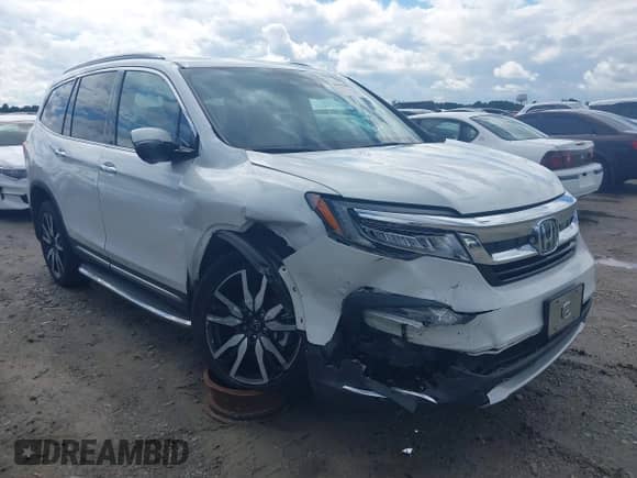 2020 Honda Pilot Elite с VIN 5FNYF6H08LB014288, выставлен на аукционе IAAI как лот 40496871 с пробегом 57 921 миль миль и . История ставок и продаж доступна на DreamBid. Изображение 1.