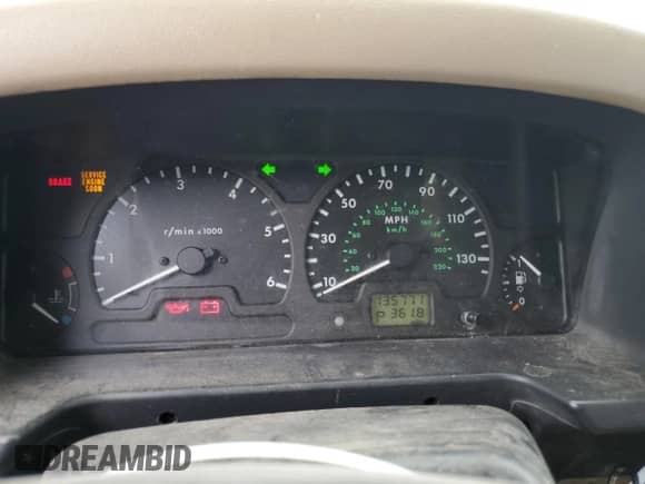 2000 Land Rover Discovery Cloth с VIN SALTY1546YA245410, выставлен на аукционе Copart как лот 68380295 с пробегом 135 771 миль миль и Списание • Salvage title. История ставок и продаж доступна на DreamBid. Изображение 9.