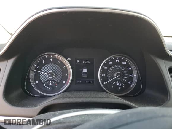 2019 Hyundai Elantra SEL z VIN KMHD84LF6KU781308, wystawiony jako Copart lot #82183135 z przebiegiem 92 460 mil mil oraz Szkoda całkowita • Salvage title. Historia ofert i sprzedaży dostępna na DreamBid. Obrazek 9.