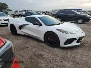 2021 Chevrolet Corvette 3LT с VIN 1G1YC2D48M5105227, выставлен на аукционе Copart как лот 81758965 с пробегом 24 449 миль миль и Списание • Salvage title. История ставок и продаж доступна на DreamBid. Изображение 4.