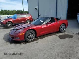 2006 Chevrolet Corvette with VIN 1G1YY25U265104609, listed as a Copart auction lot 61553865 with 43,330 mi miles and Salvage title. Bid and sale history available at DreamBid. Image 1.