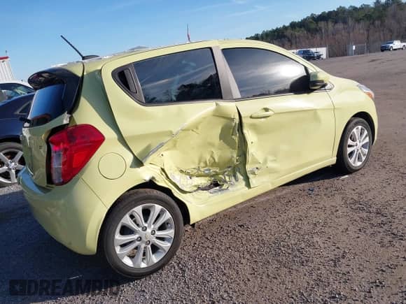 2018 Chevrolet Spark LT with VIN KL8CD6SAXJC440553, listed as a IAAI auction lot 41322587 with 48,653 mi miles and . Bid and sale history available at DreamBid. Image 4.