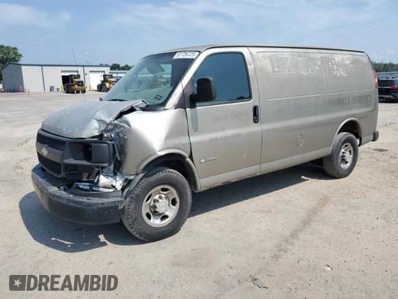 2006 Chevrolet Express Cargo с VIN 1GCGG25V361178725, выставлен на аукционе Copart как лот 61726725 с пробегом 176 657 миль миль и Списание • Salvage title. История ставок и продаж доступна на DreamBid. Изображение 1.