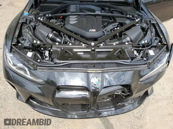 2025 BMW M3 z VIN WBS13HJ02SFU65199, wystawiony jako Copart lot #54021255 z przebiegiem 876 mil mil oraz Szkoda całkowita • Salvage title. Historia ofert i sprzedaży dostępna na DreamBid. Obrazek 11.