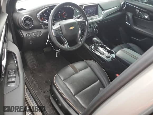 2022 Chevrolet Blazer Premier с VIN 3GNKBFR41NS159130, выставлен на аукционе Copart как лот 46434975 с пробегом 59 776 миль миль и Списание • Salvage title. История ставок и продаж доступна на DreamBid. Изображение 8.