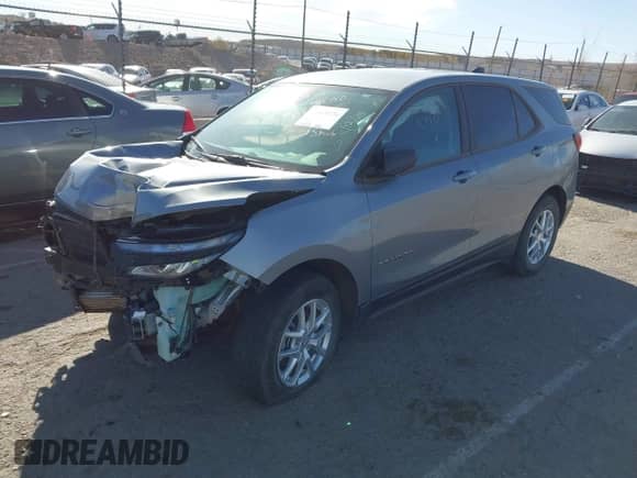 2024 Chevrolet Equinox LS с VIN 3GNAXSEG9RL278081, выставлен на аукционе IAAI как лот 41143776 с пробегом 27 874 миль миль и . История ставок и продаж доступна на DreamBid. Изображение 2.
