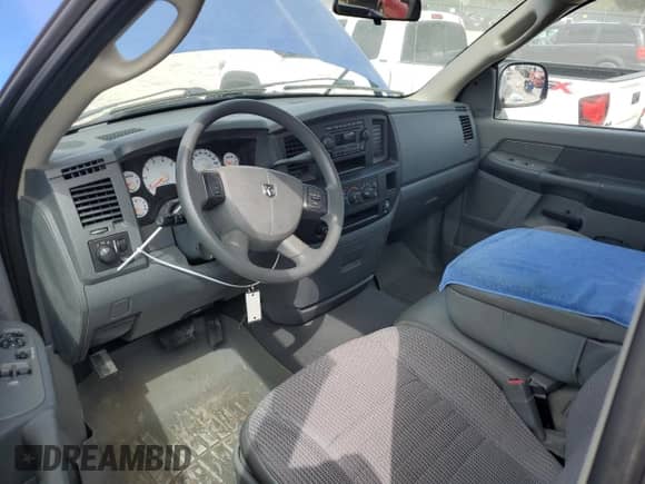 2008 Dodge 1500 ST with VIN 1D7HA16K08J122612, listed as a Copart auction lot 82342825 with 111,834 mi miles and Salvage title. Bid and sale history available at DreamBid. Image 8.