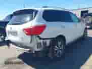 2019 Nissan Pathfinder SV with VIN 5N1DR2MM9KC600352, listed as a IAAI auction lot 41962641 with Not provided miles and . Bid and sale history available at DreamBid. Image 4.