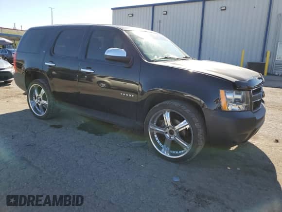 2012 Chevrolet Tahoe Commercial with VIN 1GNSK2E01CR280767, listed as a Copart auction lot 69460484 with 168,712 mi miles and Salvage title. Bid and sale history available at DreamBid. Image 4.