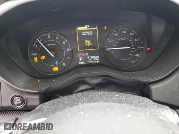 2020 Subaru Impreza Premium with VIN 4S3GKAD64L3607387, listed as a Copart auction lot 80888555 with 40,133 mi miles and Salvage title. Bid and sale history available at DreamBid. Image 9.