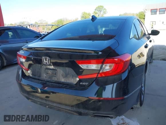 2018 Honda Accord EX-L with VIN 1HGCV2F6XJA041707, listed as a IAAI auction lot 41317282 with 112,990 mi miles and . Bid and sale history available at DreamBid. Image 4.