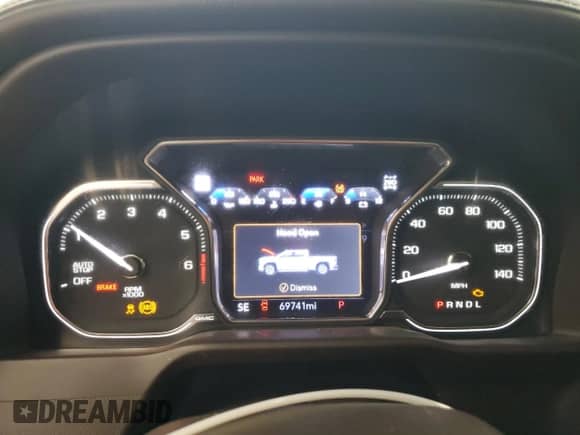 2020 GMC Sierra 1500 Denali с VIN 1GTU9FEL9LZ237230, выставлен на аукционе Copart как лот 81413755 с пробегом 69 741 миль миль и Списание • Salvage title. История ставок и продаж доступна на DreamBid. Изображение 9.