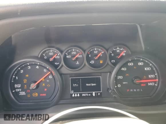 2024 Chevrolet Silverado 1500 Custom Trail Boss z VIN 3GCUDCE81RG113566, wystawiony jako Copart lot #54438685 z przebiegiem 28 275 mil mil oraz Szkoda całkowita • Salvage title. Historia ofert i sprzedaży dostępna na DreamBid. Obrazek 9.