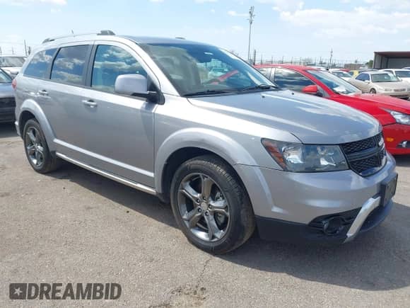 2017 Dodge Journey Crossroad z VIN 3C4PDCGBXHT516361, wystawiony jako IAAI lot #43052862 z przebiegiem 71 100 mil mil oraz . Historia ofert i sprzedaży dostępna na DreamBid. Obrazek 1.