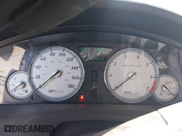 2006 Chrysler 300 C SRT-8 with VIN 2C3LA73W36H509656, listed as a IAAI auction lot 41852179 with 92,209 mi miles and . Bid and sale history available at DreamBid. Image 7.