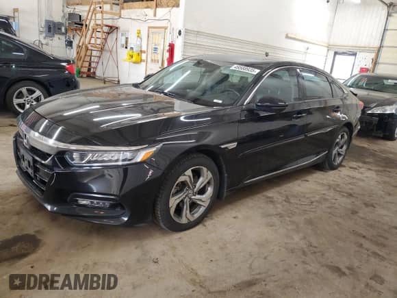 2018 Honda Accord EX-L with VIN 1HGCV2F64JA023316, listed as a Copart auction lot 49588935 with 203,476 mi miles and Salvage title. Bid and sale history available at DreamBid. Image 1.