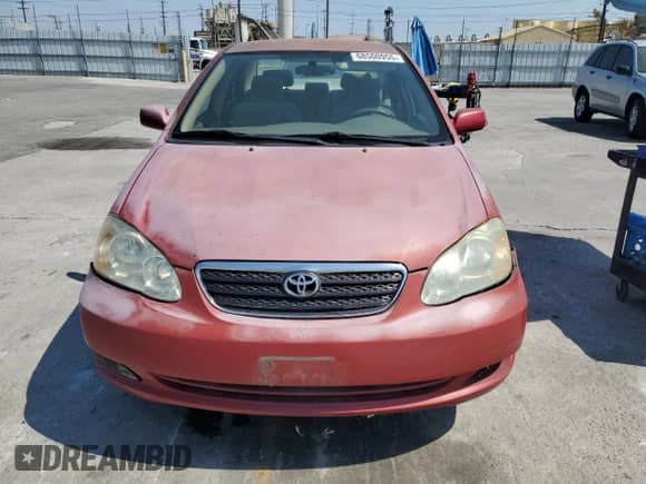 2005 Toyota Corolla CE with VIN 1NXBR32E65Z561775, listed as a Copart auction lot 68500955 with Not provided miles and Clean title. Bid and sale history available at DreamBid. Image 5.