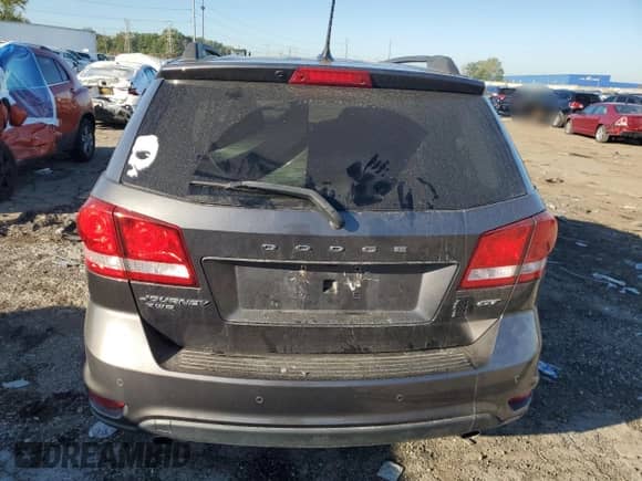 2017 Dodge Journey GT with VIN 3C4PDDEG0HT541578, listed as a Copart auction lot 84582145 with 65,781 mi miles and Clean title. Bid and sale history available at DreamBid. Image 6.