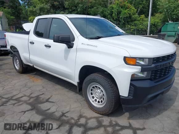 2020 Chevrolet Silverado 1500 Work Truck with VIN 1GCRWAEH2LZ348845, listed as a IAAI auction lot 42242401 with 47,401 mi miles and . Bid and sale history available at DreamBid. Image 1.