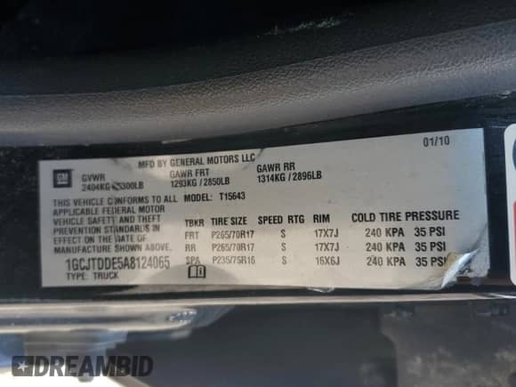 2010 Chevrolet Colorado 2LT с VIN 1GCJTDDE5A8124065, выставлен на аукционе Copart как лот 68397775 с пробегом 164 402 миль миль и Чистый • Clean title. История ставок и продаж доступна на DreamBid. Изображение 12.