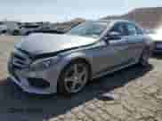 2015 Mercedes-Benz C 300 with VIN 55SWF4JB3FU070892, listed as a Copart auction lot 80575965 with 148,458 mi miles and Salvage title. Bid and sale history available at DreamBid. Image 1.