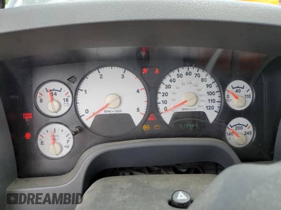 2006 Dodge 2500 SLT с VIN 3D7KS29C76G211282, выставлен на аукционе Copart как лот 57330225 с пробегом 313 987 миль миль и Списание • Salvage title. История ставок и продаж доступна на DreamBid. Изображение 9.