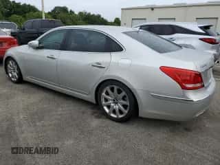 2011 Hyundai Equus Signature с VIN KMHGH4JF6BU034145, выставлен на аукционе Copart как лот 74469184 с пробегом Не указан миль и Списание • Salvage title. История ставок и продаж доступна на DreamBid. Изображение 2.