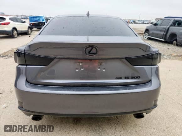 2016 Lexus IS 300/350 with VIN JTHCM1D22G5003061, listed as a Copart auction lot 71065805 with 84,356 mi miles and Salvage title. Bid and sale history available at DreamBid. Image 6.