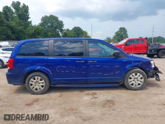 2019 Dodge Grand Caravan SE 35th Anniversary Edition with VIN 2C4RDGBG1KR500871, listed as a IAAI auction lot 43055814 with 144,842 mi miles and . Bid and sale history available at DreamBid. Image 13.