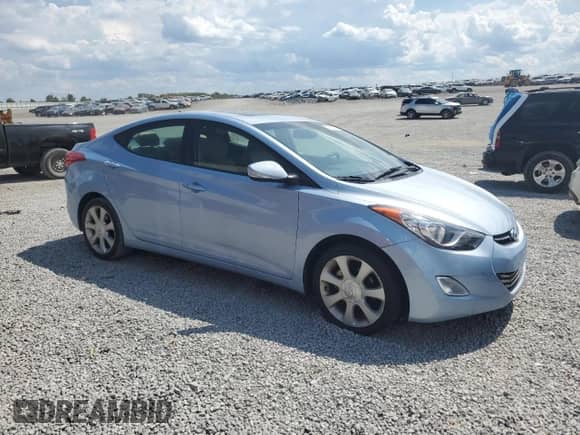 2012 Hyundai Elantra GLS z VIN KMHDH4AE2CU455212, wystawiony jako Copart lot #71107955 z przebiegiem 46 859 mil mil oraz Szkoda całkowita • Salvage title. Historia ofert i sprzedaży dostępna na DreamBid. Obrazek 4.
