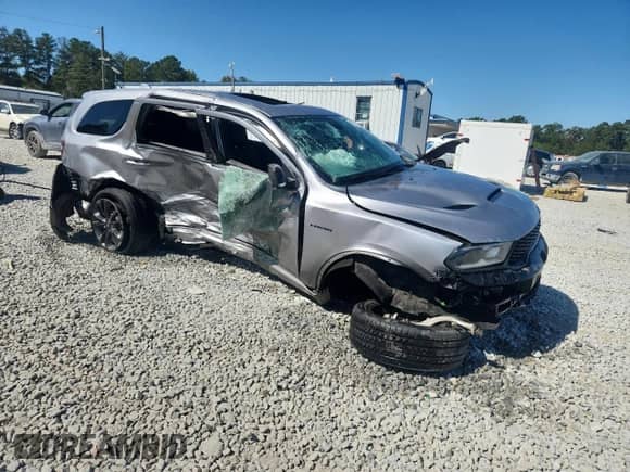 2021 Dodge Durango R/T with VIN 1C4SDHCTXMC791370, listed as a Copart auction lot 85079215 with 59,061 mi miles and Non repairable. Bid and sale history available at DreamBid. Image 4.