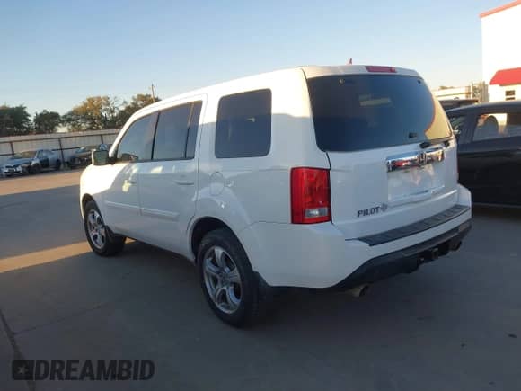 2013 Honda Pilot EX-L with VIN 5FNYF3H57DB004024, listed as a IAAI auction lot 43597652 with 144,099 mi miles and . Bid and sale history available at DreamBid. Image 14.