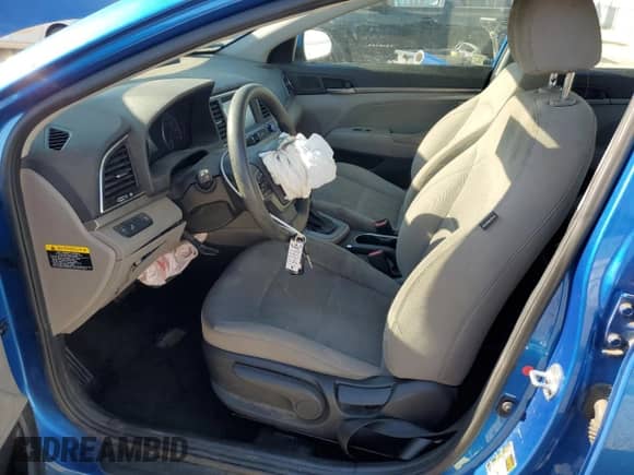 2018 Hyundai Elantra SEL with VIN 5NPD84LF6JH355888, listed as a Copart auction lot 68383805 with 44,295 mi miles and Salvage title. Bid and sale history available at DreamBid. Image 7.