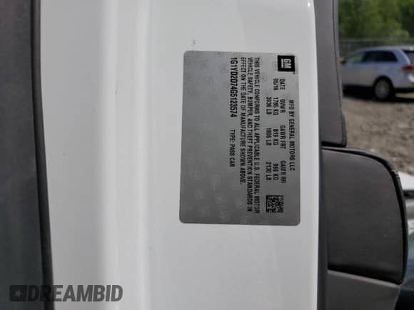 2016 Chevrolet Corvette 2LT с VIN 1G1YD2D74G5123574, выставлен на аукционе Copart как лот 53305175 с пробегом 29 077 миль миль и Списание • Salvage title. История ставок и продаж доступна на DreamBid. Изображение 12.