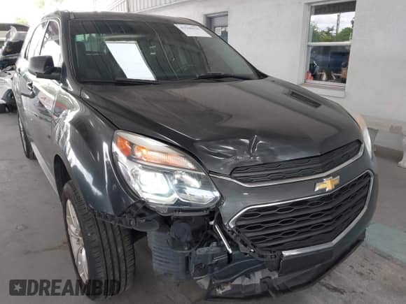 2017 Chevrolet Equinox LS with VIN 2GNALBEK8H6123444, listed as a IAAI auction lot 43240135 with 175,583 mi miles and . Bid and sale history available at DreamBid. Image 6.