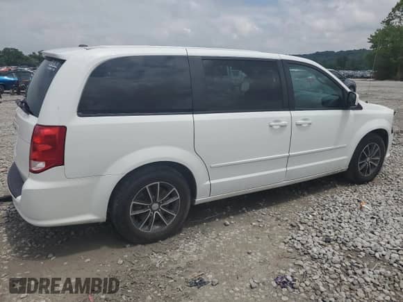 2017 Dodge Grand Caravan SE with VIN 2C4RDGBG5HR649910, listed as a Copart auction lot 64110365 with 166,271 mi miles and Salvage title. Bid and sale history available at DreamBid. Image 3.
