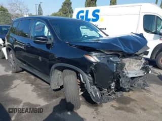 2021 Honda Passport EX-L with VIN 5FNYF7H5XMB013923, listed as a IAAI auction lot 41669295 with 42,969 mi miles and . Bid and sale history available at DreamBid. Image 1.