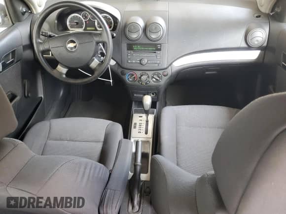 2010 Chevrolet Aveo 1LT with VIN KL1TD5DE5AB119258, listed as a Copart auction lot 70845085 with 56,872 mi miles and Salvage title. Bid and sale history available at DreamBid. Image 8.