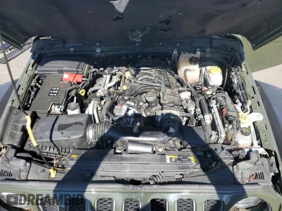 2022 Jeep Wrangler Unlimited Rubicon с VIN 1C4JJXFG6NW171967, выставлен на аукционе Copart как лот 84758785 с пробегом 47 115 миль миль и Списание • Salvage title. История ставок и продаж доступна на DreamBid. Изображение 12.