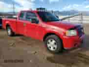 2007 Ford F-150 STX with VIN 1FTRX12W87KD46533, listed as a Copart auction lot 84247045 with 125,004 mi miles and Salvage title. Bid and sale history available at DreamBid. Image 4.