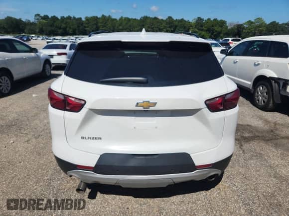 2021 Chevrolet Blazer LT with VIN 3GNKBCR4XMS526443, listed as a Copart auction lot 68531105 with 39,334 mi miles and Salvage title. Bid and sale history available at DreamBid. Image 6.