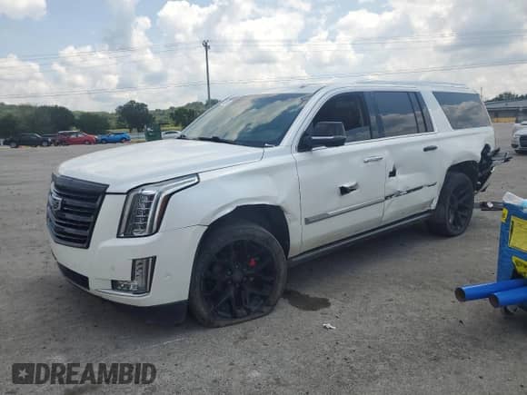 2017 Cadillac Escalade ESV Premium Luxury с VIN 1GYS4JKJ0HR194765, выставлен на аукционе Copart как лот 67093875 с пробегом 251 084 миль миль и Чистый • Clean title. История ставок и продаж доступна на DreamBid. Изображение 1.