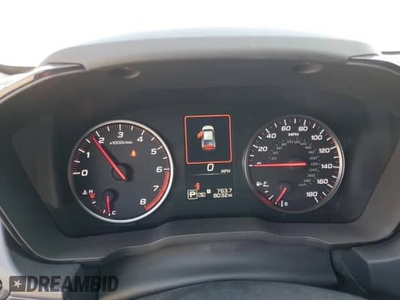 2024 Subaru WRX Premium with VIN JF1VBAH63R8802044, listed as a Copart auction lot 78699664 with 8,032 mi miles and Salvage title. Bid and sale history available at DreamBid. Image 9.