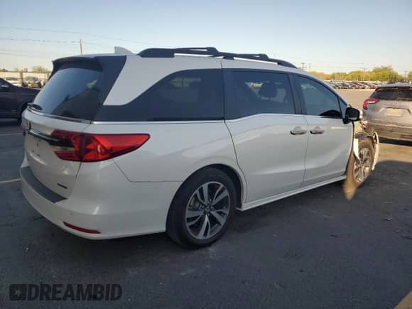2022 Honda Odyssey Touring с VIN 5FNRL6H88NB000977, выставлен на аукционе Copart как лот 81097455 с пробегом 108 140 миль миль и Списание • Salvage title. История ставок и продаж доступна на DreamBid. Изображение 3.