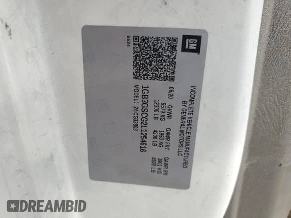 2020 Chevrolet Express Commercial с VIN 1GB3GSCG2L1254616, выставлен на аукционе Copart как лот 75731874 с пробегом 122 285 миль миль и Списание • Salvage title. История ставок и продаж доступна на DreamBid. Изображение 14.