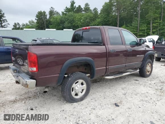 2004 Dodge 2500 SLT with VIN 3D7KU28DX4G105913, listed as a Copart auction lot 63144275 with 87,857 mi miles and Clean title. Bid and sale history available at DreamBid. Image 3.