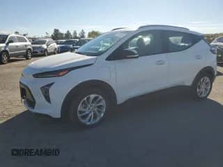 2023 Chevrolet Bolt EUV LT with VIN 1G1FY6S08P4146306, listed as a Copart auction lot 87275335 with 86,156 mi miles and Clean title. Bid and sale history available at DreamBid. Image 1.
