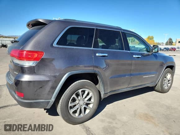 2016 Jeep Grand Cherokee Limited с VIN 1C4RJFBG2GC381408, выставлен на аукционе Copart как лот 87299855 с пробегом 183 533 миль миль и Чистый • Clean title. История ставок и продаж доступна на DreamBid. Изображение 3.