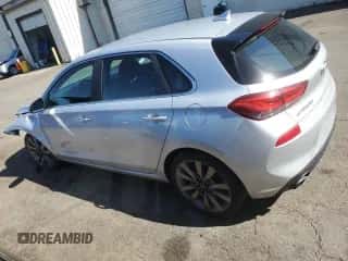 2018 Hyundai Elantra Sport z VIN KMHH55LC5JU038062, wystawiony jako Copart lot #72013145 z przebiegiem 98 802 mil mil oraz Szkoda całkowita • Salvage title. Historia ofert i sprzedaży dostępna na DreamBid. Obrazek 2.