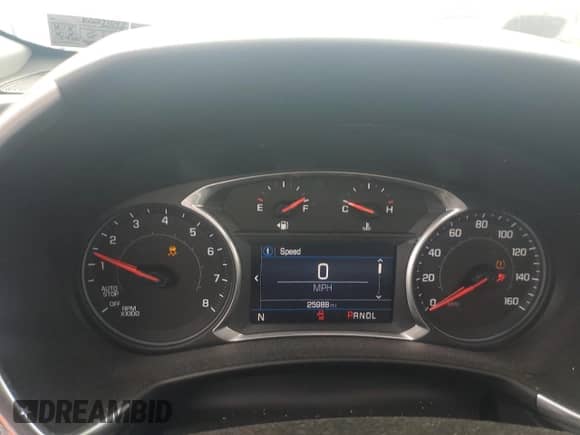 2019 Chevrolet Equinox LT with VIN 2GNAXLEX5K6271547, listed as a Copart auction lot 81191655 with 25,988 mi miles and Salvage title. Bid and sale history available at DreamBid. Image 9.